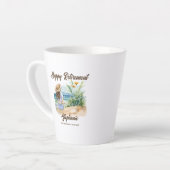 Das Thema "Frauen im Ruhestand" Elegante Frau Milchtasse (Linke Ecke)