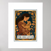 Das Thema "Hunde über Illustriertes Tarot" Poster (Vorne)