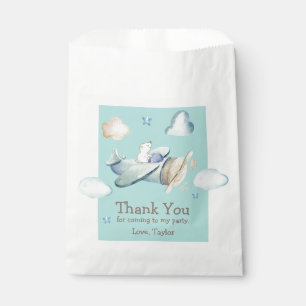 Das Thema Luftfahrt von Kleinkind Boy zum Geburtst Geschenktütchen