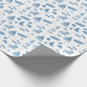 Das Thema Papier-Strand umhüllen Geschenkpapier (Ecke)