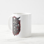 Das Thema psychischer Todesfälle in Kaffeetasse (Vorderseite Links)