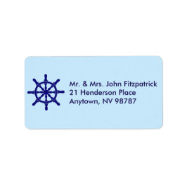 Das Thema "Schiffskörper" Adressaufkleber