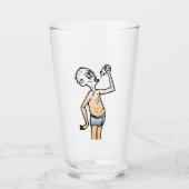 Das Thirsty Man Glass Glas (Vorderseite)