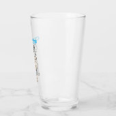 Das Thirsty Man Glass Glas (Links)