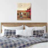 Das Throne Room, Hampton Court Leinwanddruck (Insitu (Schlafzimmer))