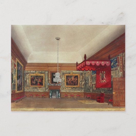 Das Throne Room, Hampton Court Postkarte (Vorderseite)