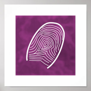 DAS THUMBPRINT - Plakat/Druck Poster