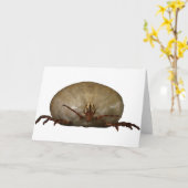 Das Ticken Karte (Gelbe Blume)