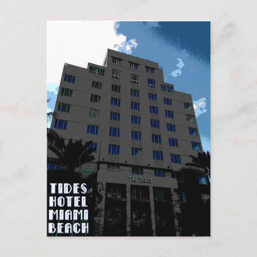 Das Tides Hotel Miami Beach Postkarte (Vorderseite)