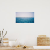 Das tiefe Blau Poster (Küche)