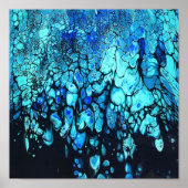 Das tiefe Blau Poster (Vorne)