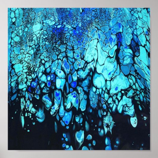 Das tiefe Blau Poster (Vorne)