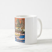 Das Tier von 20.000 Fathoms Tassen- Kaffeetasse (VorderseiteRechts)