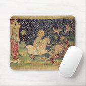 Das Tier wird in den See des Schwefels geworfen Mousepad (Mit Mouse)