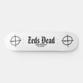 Das Tierkreis-Mörderzeds-Tote-PsychoAnon Skateboard (Horizontal)