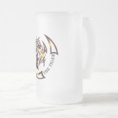 DAS TIGER Bierglas Mattglas Bierglas (VorderseiteRechts)
