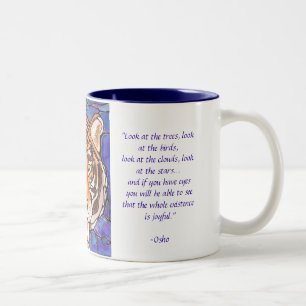 Das Tiger-Buntglas/die Mosaik Kunst viele Zweifarbige Tasse