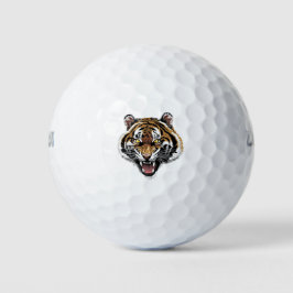 Das Tiger-Roar-Gesicht Golfball