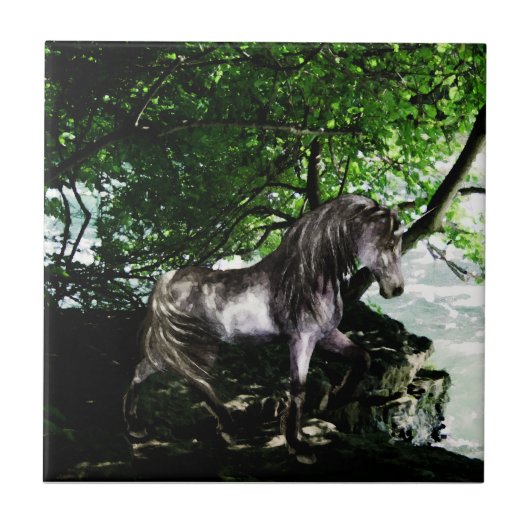 Das Tile der großen Flussdividende Fliese (Vorderseite)