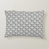 Das Tile-Design mit Ihrem Bild auf 100 Dollar-Bild Dekokissen (Rückseite)