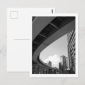 Das Tokioter Monorail Postkarte (Vorne/Hinten)