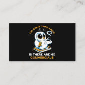 Das Tolle an Büchern ist, dass es kein Komma gibt Visitenkarte (Vorderseite)