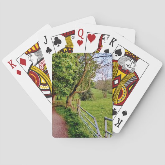 Das Tor der Bauern Spielkarten (Rückseite)