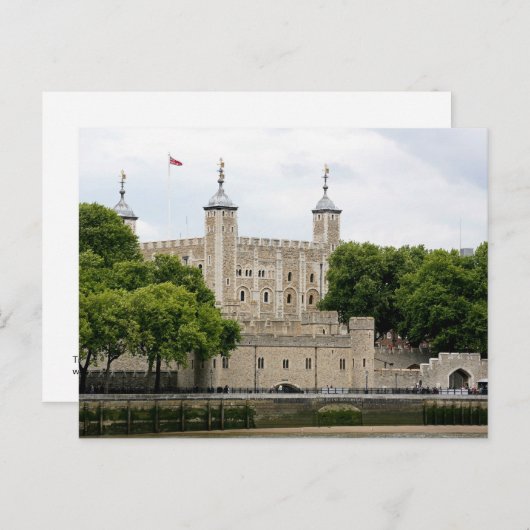 Das Tor der Verräter, der Tower von London Postkarte (Vorne/Hinten)