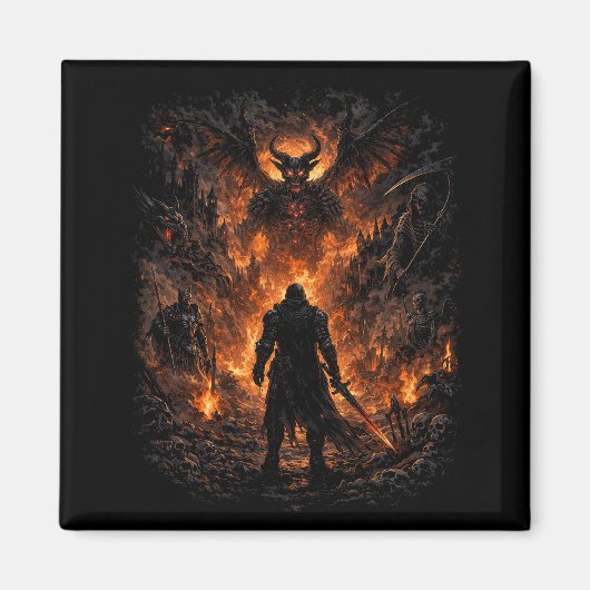 Das Tor des Infernos Magnet (Vorne)