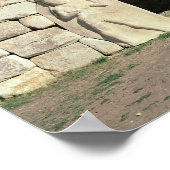 Das Tor des Königs aus den Mauern von Hattusas Poster (Ecke)