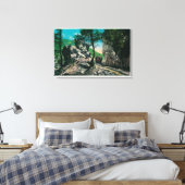 Das Tor des Teufels, LoweMt. Lowe, CA Leinwanddruck (Insitu (Schlafzimmer))