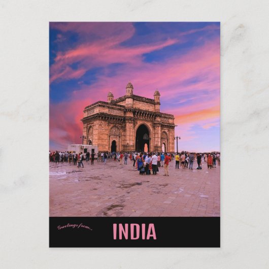 Das Tor Indiens Postkarte (Vorderseite)