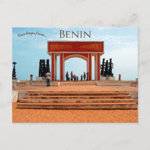 Das Tor ohne Wiederkehr Ouidah Benin Postkarte