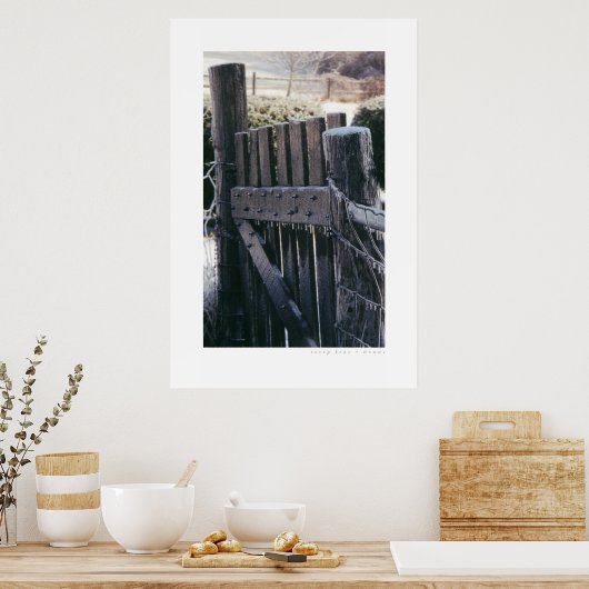 Das Tor Poster (Küche)