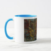 das Tor stürmen Tasse (Links)