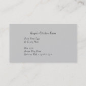 Das Tor Visitenkarte (Rückseite)