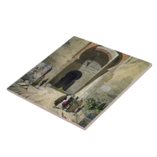 Das Tor von Gerechtigkeit, Eingang nach das Fliese (Seite)