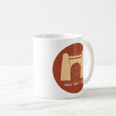 Das Tor von Timimoun Kaffeetasse (VorderseiteRechts)