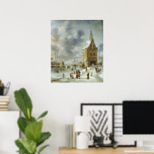 Das Tor zur Stadt Hoorn Poster (Heimbüro)