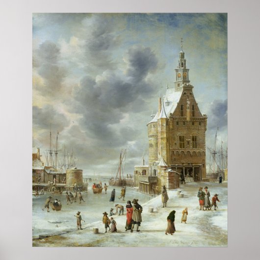 Das Tor zur Stadt Hoorn Poster (Vorne)