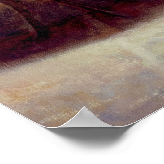 Das Torchrennen, griechische Olympia von N. C. Wye Poster (Ecke)