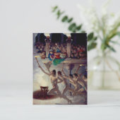 Das Torchrennen, griechische Olympia von N. C. Wye Postkarte (Stehend Vorderseite)