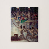 Das Torchrennen, griechische Olympia von N. C. Wye Puzzle (Vertikal)
