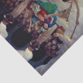 Das Torchrennen, griechische Olympia von N. C. Wye Seidenpapier (Ausschnitt)