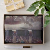 Das Torchrennen, griechische Olympia von N. C. Wye Seidenpapier (Geschenk)