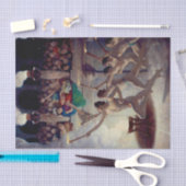 Das Torchrennen, griechische Olympia von N. C. Wye Seidenpapier (Handwerk)