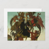 Das Torment von Saint Anthony, 1487 von Michelange Postkarte (Vorne/Hinten)