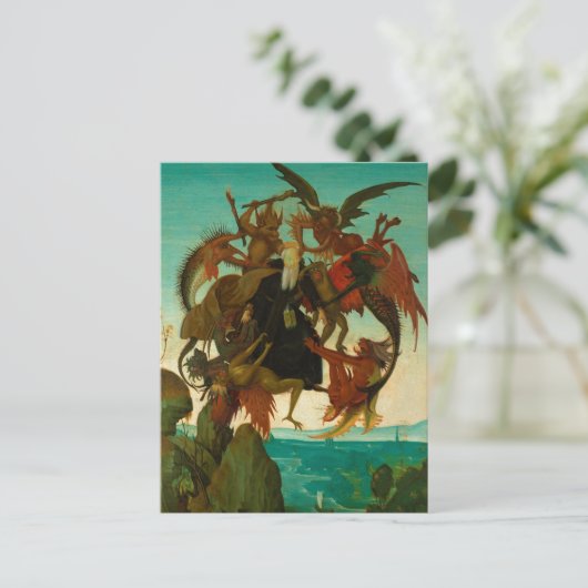 Das Torment von Saint Anthony von Michelangelo 148 Postkarte (Stehend Vorderseite)