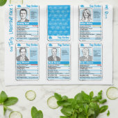 Das tory-Führungs-Rennen-Andenken-Tee-Tuch 2019 Geschirrtuch (Gefaltet)