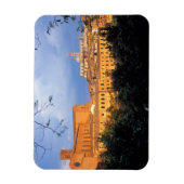 Das toskanische Dorf Sienna, Italien. Magnet (Vertikal)